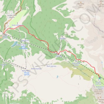 Itinéraire Tracé 100, distance, dénivelé, altitude, carte, profil, trace GPS