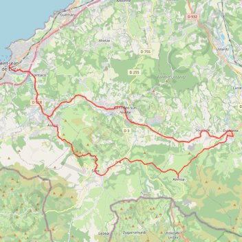 Itinéraire BOUCLE N 5, distance, dénivelé, altitude, carte, profil, trace GPS