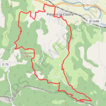 Itinéraire Balcons de la Drome, distance, dénivelé, altitude, carte, profil, trace GPS
