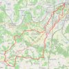 Itinéraire rando 2025 pt parcours, distance, dénivelé, altitude, carte, profil, trace GPS