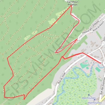 Itinéraire Les Valanches, distance, dénivelé, altitude, carte, profil, trace GPS