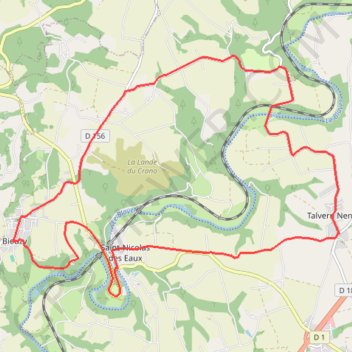 Itinéraire À la découverte du patrimoine - Pluméliau, distance, dénivelé, altitude, carte, profil, trace GPS