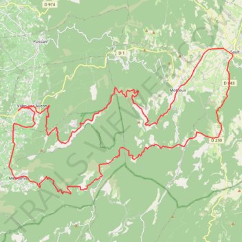 Itinéraire Les Gorges de la Nesque, Vaucluse-21623312, distance, dénivelé, altitude, carte, profil, trace GPS