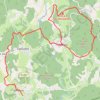 Itinéraire Le Creux de l'Oulette, distance, dénivelé, altitude, carte, profil, trace GPS