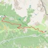 Itinéraire Le Boréon-La madone de fenestre, distance, dénivelé, altitude, carte, profil, trace GPS