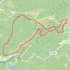 Itinéraire Chames, distance, dénivelé, altitude, carte, profil, trace GPS