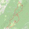 Itinéraire Montchaffrey - Montsec (Belledonne), distance, dénivelé, altitude, carte, profil, trace GPS