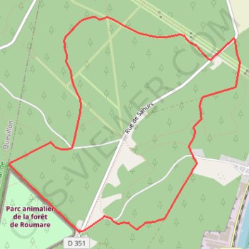 Itinéraire Canteleu, distance, dénivelé, altitude, carte, profil, trace GPS