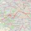 Itinéraire Montreuil Cyclisme, distance, dénivelé, altitude, carte, profil, trace GPS