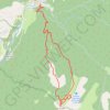 Itinéraire Ski de rando - Le Laupon, distance, dénivelé, altitude, carte, profil, trace GPS