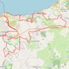 Itinéraire Tourlaville - Bretteville - Maupertus-sur-mer - La Glacerie, distance, dénivelé, altitude, carte, profil, trace GPS