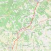 Itinéraire Châteauneuf-sur-Charente - Birac - Barbezieux-Saint-Hilaire, distance, dénivelé, altitude, carte, profil, trace GPS