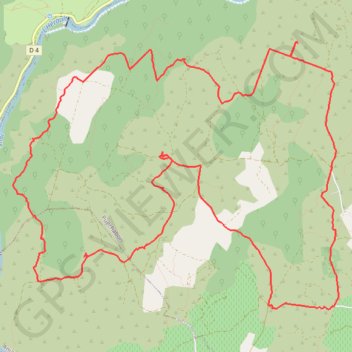Itinéraire Puechabon - Saint Sylvestre, distance, dénivelé, altitude, carte, profil, trace GPS