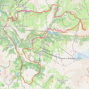Itinéraire ERIC-16125961, distance, dénivelé, altitude, carte, profil, trace GPS