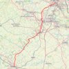 Itinéraire Lille (59000-59800), Nord, Hauts-de-France, France > Amiens (80000-80090), Somme, Hauts-de-France, France, distance, dénivelé, altitude, carte, profil, trace GPS