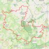 Itinéraire 2 - vtt 55km 2024, distance, dénivelé, altitude, carte, profil, trace GPS