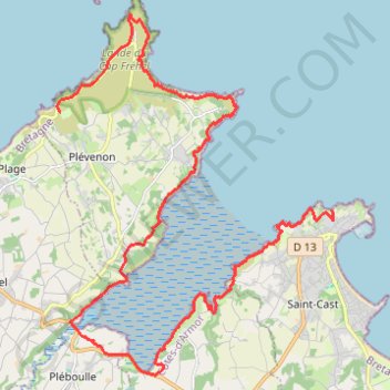 Itinéraire gr343, distance, dénivelé, altitude, carte, profil, trace GPS