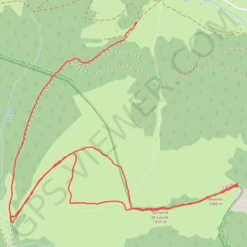 Itinéraire Rando Sésenite, distance, dénivelé, altitude, carte, profil, trace GPS
