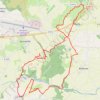 Itinéraire VTT 25kms 2025, distance, dénivelé, altitude, carte, profil, trace GPS