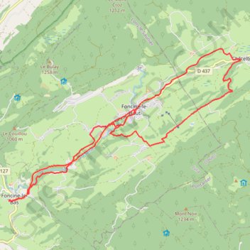 Itinéraire Les bords de Saine et le tram, distance, dénivelé, altitude, carte, profil, trace GPS