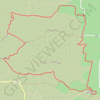 Itinéraire _l_oustalet_tuffarel__8.37Mon_parcours, distance, dénivelé, altitude, carte, profil, trace GPS