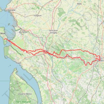 Itinéraire Tracé, distance, dénivelé, altitude, carte, profil, trace GPS