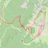 Itinéraire Chamechaude par brêche Arnaud, distance, dénivelé, altitude, carte, profil, trace GPS