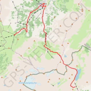 Itinéraire Via-Alpina R99-R100 - Leukerbad - Hahnenmoos pass, distance, dénivelé, altitude, carte, profil, trace GPS