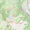 Itinéraire VTT . 1H30, distance, dénivelé, altitude, carte, profil, trace GPS