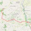 Itinéraire Lectoure-La-Romieu, distance, dénivelé, altitude, carte, profil, trace GPS