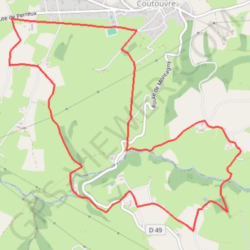 Itinéraire B04 3, distance, dénivelé, altitude, carte, profil, trace GPS