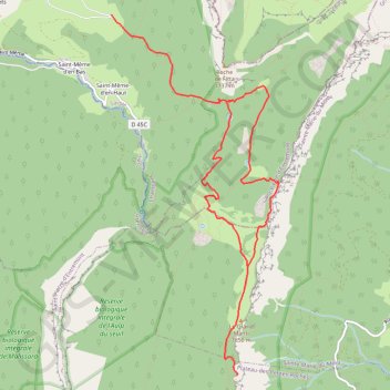 Itinéraire Le Grand Manti depuis les Varvats, distance, dénivelé, altitude, carte, profil, trace GPS