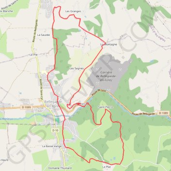 Itinéraire Chapelle Saint Pierre, distance, dénivelé, altitude, carte, profil, trace GPS