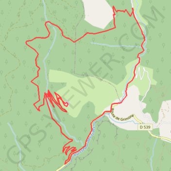 Itinéraire Pic de l'Aigle, Tour par Chemin des Gardes et col de l'Airnoux, distance, dénivelé, altitude, carte, profil, trace GPS