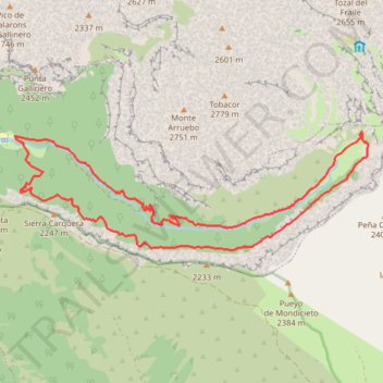 Itinéraire Le Canyon d'Ordesa, distance, dénivelé, altitude, carte, profil, trace GPS