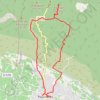 Itinéraire Le Pain de Munition - Pourrières - 83, distance, dénivelé, altitude, carte, profil, trace GPS