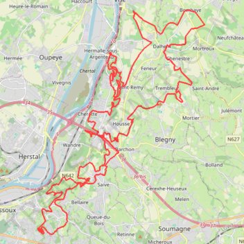 Itinéraire 70km, distance, dénivelé, altitude, carte, profil, trace GPS