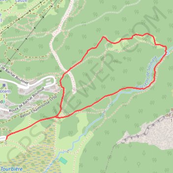 Itinéraire Les clairières, distance, dénivelé, altitude, carte, profil, trace GPS