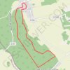 Itinéraire Sentier du Fer, distance, dénivelé, altitude, carte, profil, trace GPS