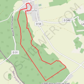 Itinéraire Sentier du Fer, distance, dénivelé, altitude, carte, profil, trace GPS