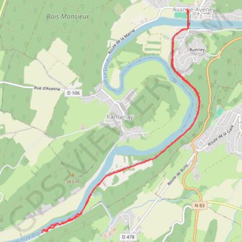 Itinéraire Double Ecluse, distance, dénivelé, altitude, carte, profil, trace GPS