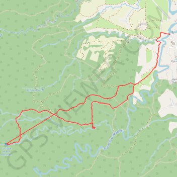 Itinéraire track, distance, dénivelé, altitude, carte, profil, trace GPS