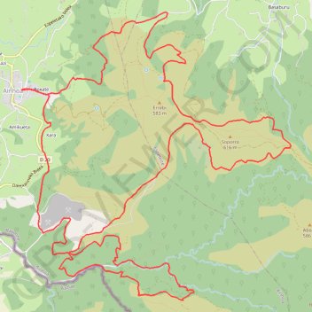 Itinéraire Boucle VTT autour du Mont Erebi, distance, dénivelé, altitude, carte, profil, trace GPS
