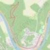 Itinéraire HASTIERE - Camp romain, distance, dénivelé, altitude, carte, profil, trace GPS