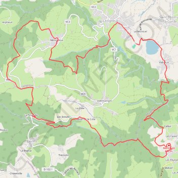 Itinéraire Sortie longue avec le nanard 🏃👍☀️❄️, distance, dénivelé, altitude, carte, profil, trace GPS