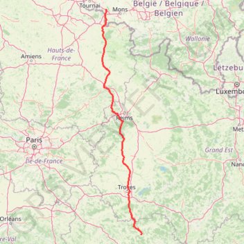 Itinéraire Track-Cestre, distance, dénivelé, altitude, carte, profil, trace GPS