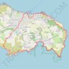 Itinéraire Groix, distance, dénivelé, altitude, carte, profil, trace GPS