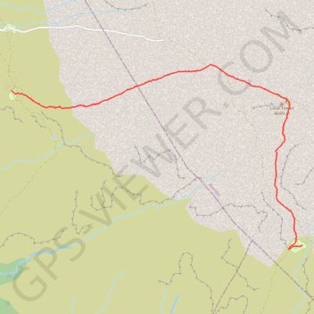 Itinéraire Machame - J3, distance, dénivelé, altitude, carte, profil, trace GPS