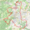 Itinéraire Sortie VTT dans l'après-midi, distance, dénivelé, altitude, carte, profil, trace GPS