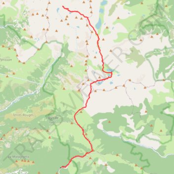 Itinéraire Randonnée le matin, distance, dénivelé, altitude, carte, profil, trace GPS